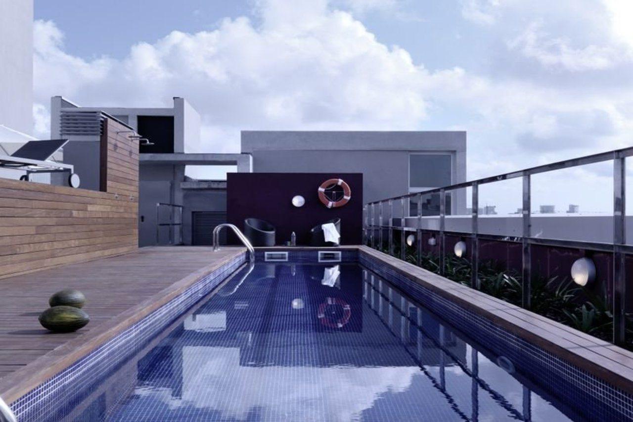 Residencia Melon District Marina Hotel Barcelona Exterior foto